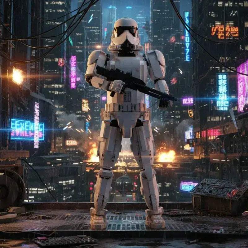 Storm Mech Trooper Building Blocks Set 1713 Pieces Lego Compatible - ToylandEU