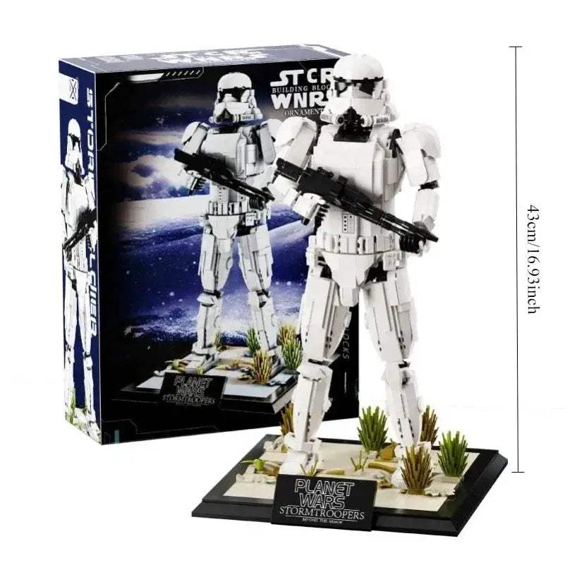 Storm Mech Trooper Building Blocks Set For Adults And Kids - ToylandEU