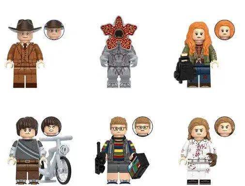 Stranger Things Minifigure Set Of 6 Durable Collectibles - Toys Galore LLC