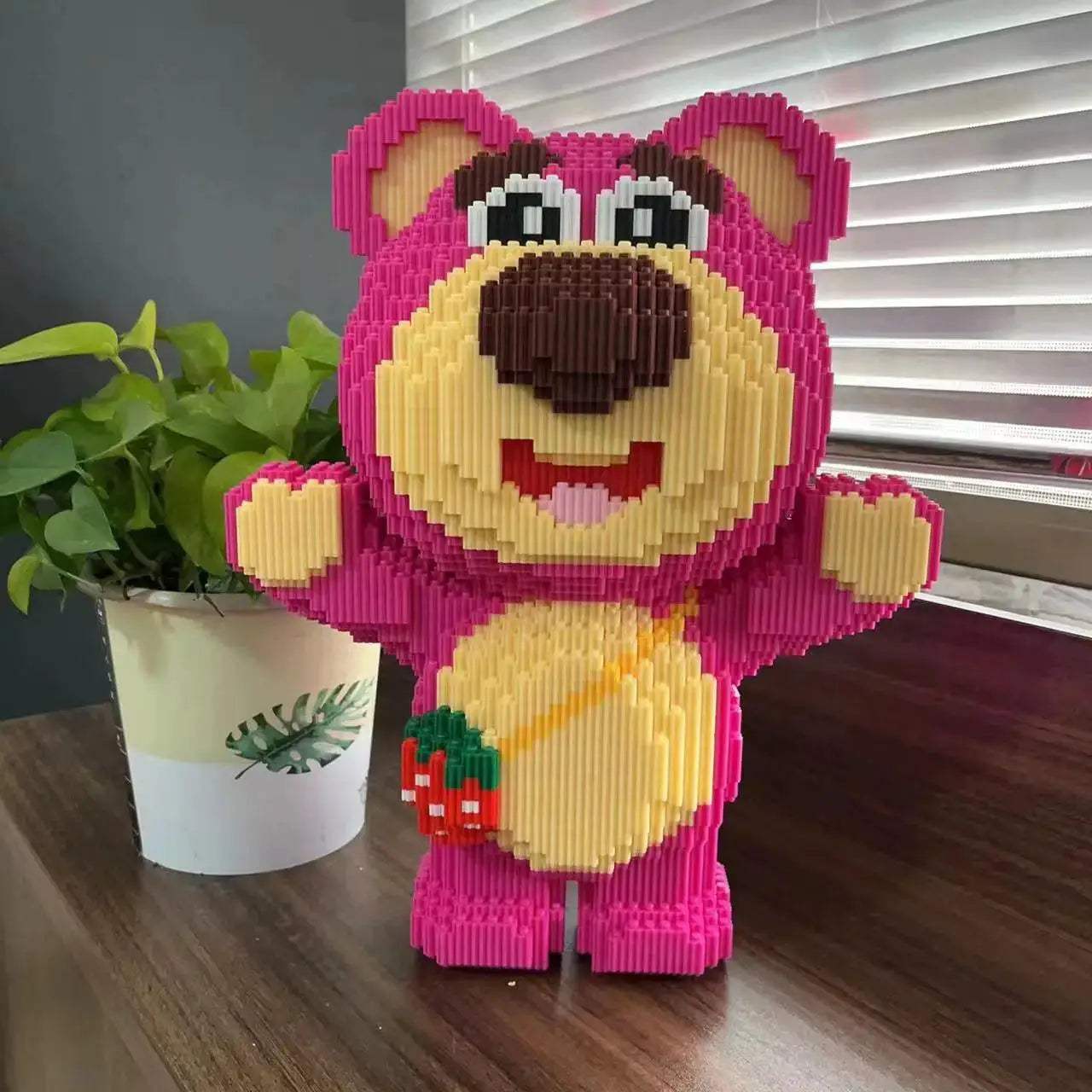  Strawberry Bear Building Blocks Extra Large Lego Compatible -  ToylandEU™