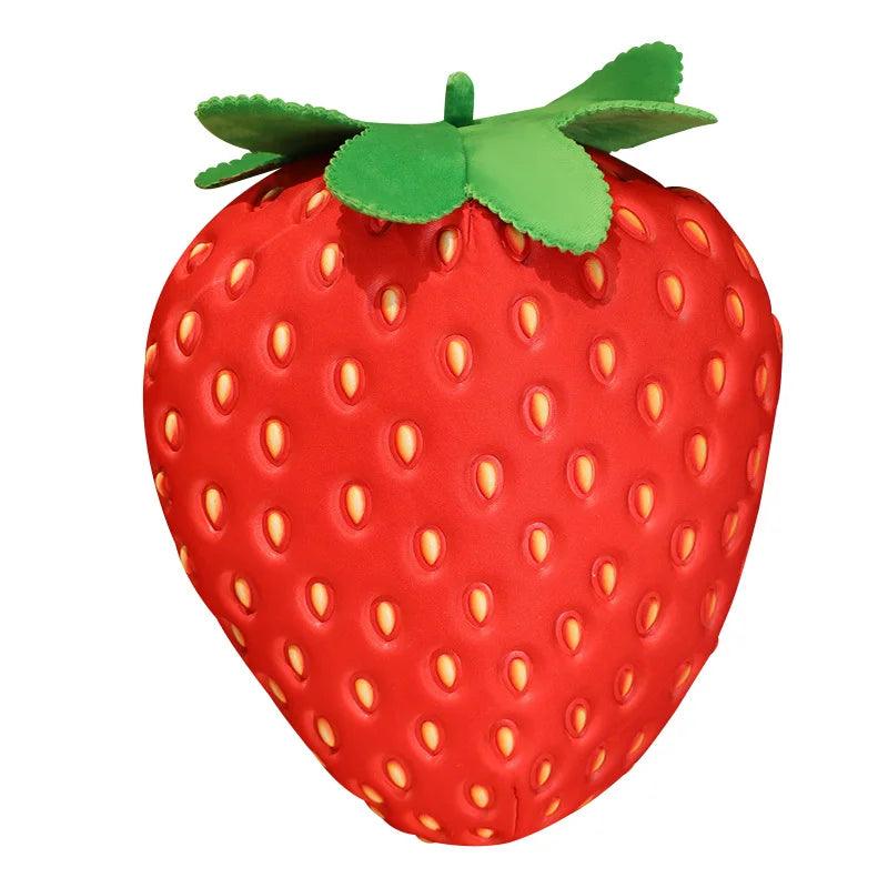  Strawberry Plush Pillow | 35 Cm PP Cotton | Toylandeu 