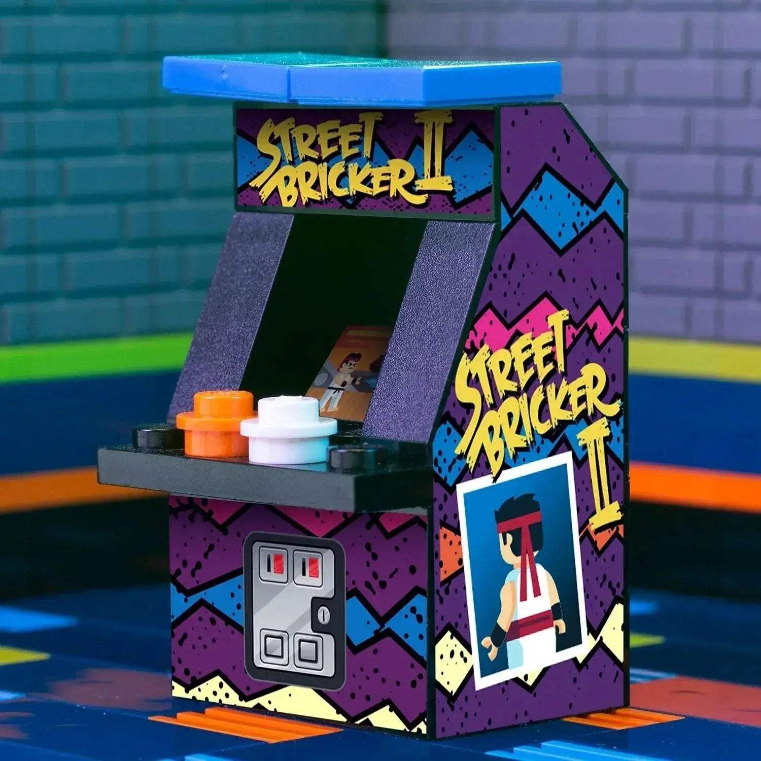 LEGO Arcade Machine Street Bricker II With Custom Decals - ToylandEU