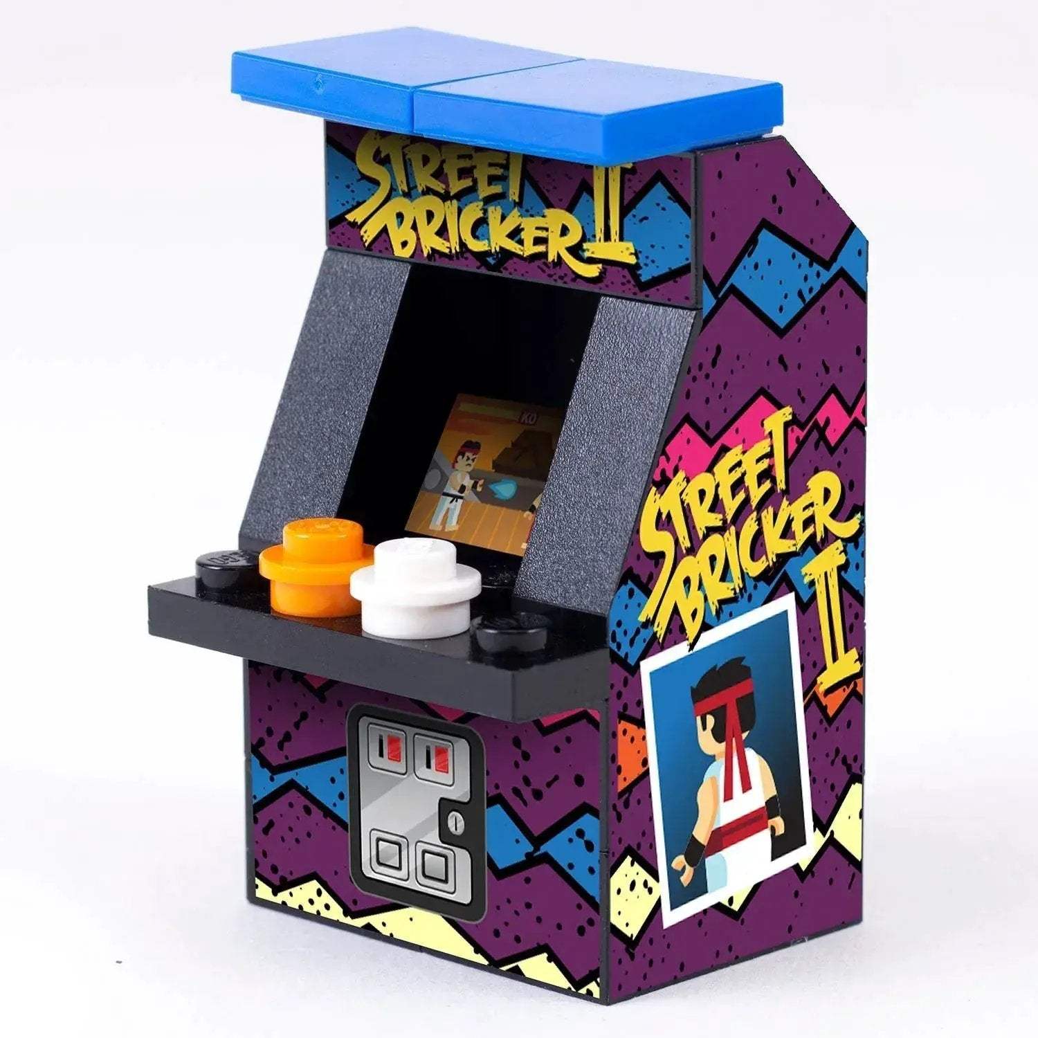 LEGO Arcade Machine Street Bricker II With Custom Decals - ToylandEU