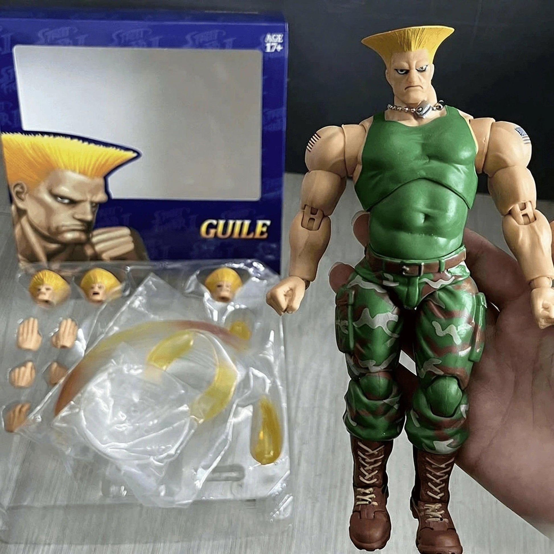  Street Fighter Figures | Guile Ken Ryu | Toylandeu™ 
