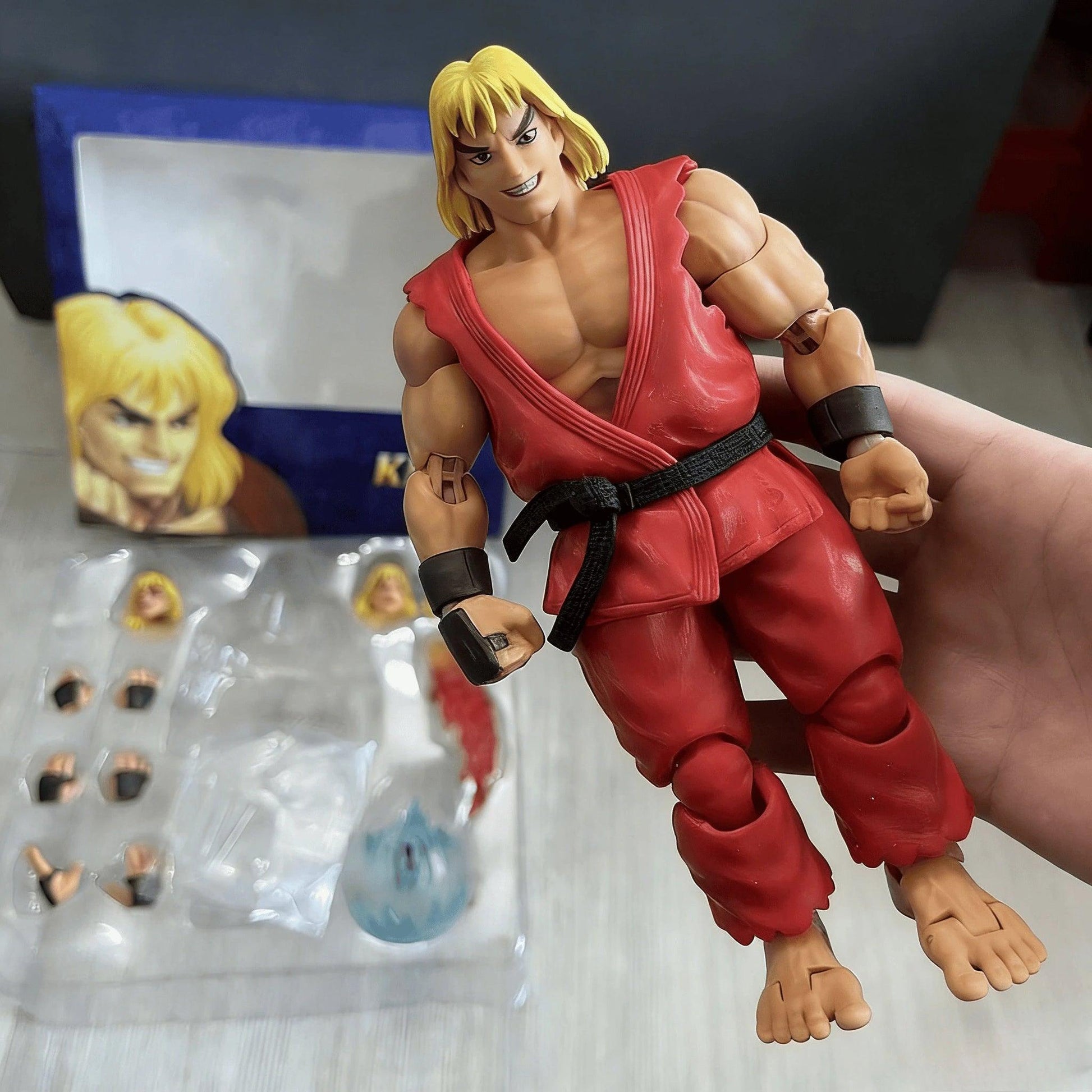  Street Fighter Figures | Guile Ken Ryu | Toylandeu™ 