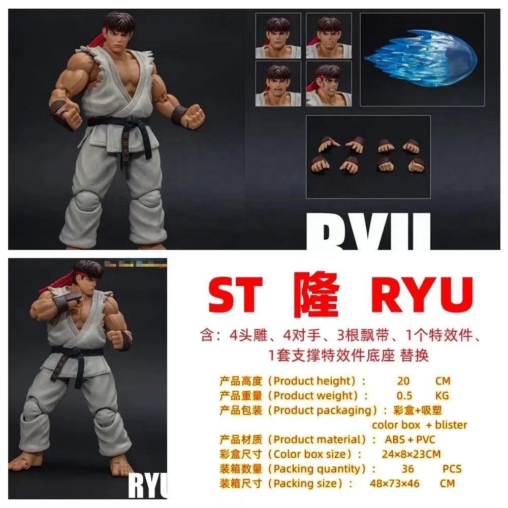 Street Fighter Figures | Guile Ken Ryu | Toylandeu™ 