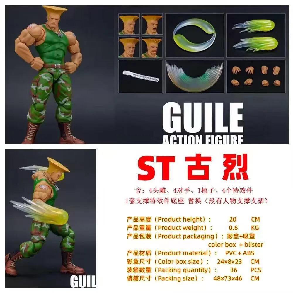  Street Fighter Figures | Guile Ken Ryu | Toylandeu™ 