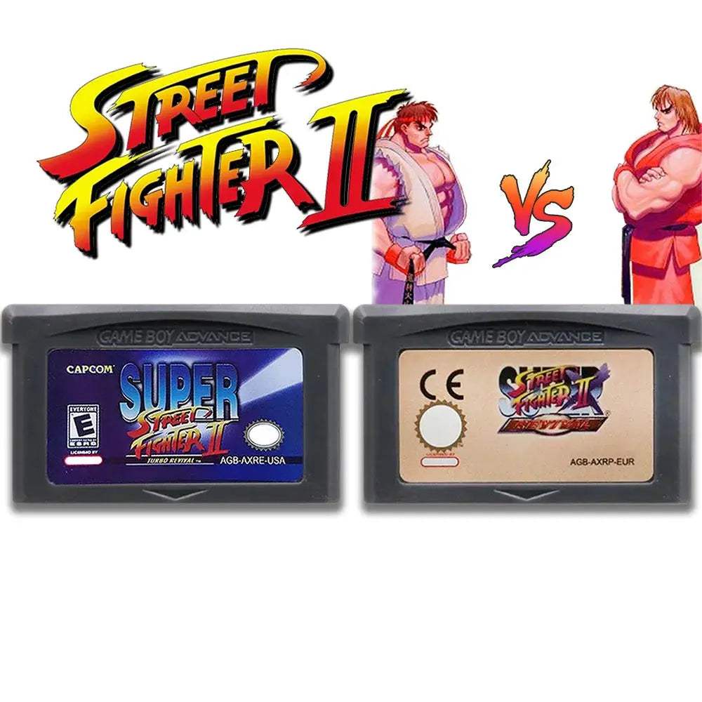 Street Fighter II GBA Game Cartridge Classic Arcade Experience - ToylandEU