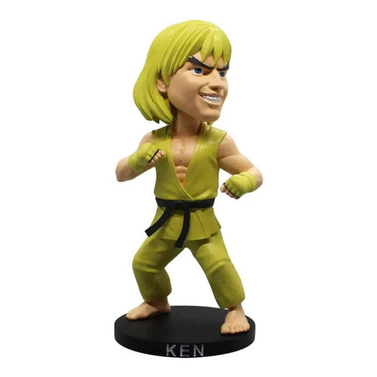  Ken Masters Bobblehead Street Fighter Hand Painted -  ToylandEU™