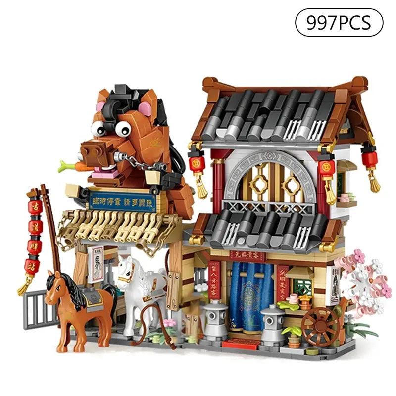  Street View Building Blocks City Shops Creative -  ToylandEU™