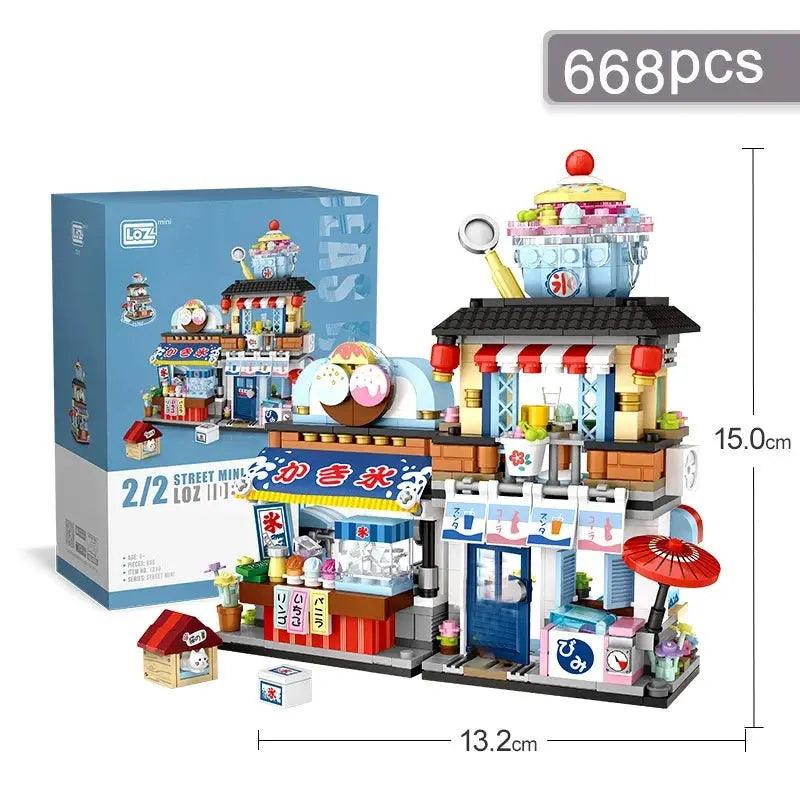  Street View Building Blocks City Shops Creative -  ToylandEU™
