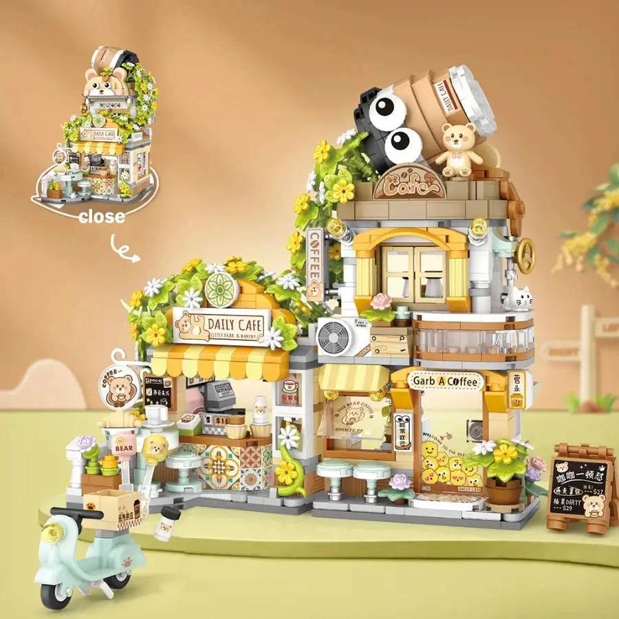  Street View Building Blocks City Shops Creative -  ToylandEU™
