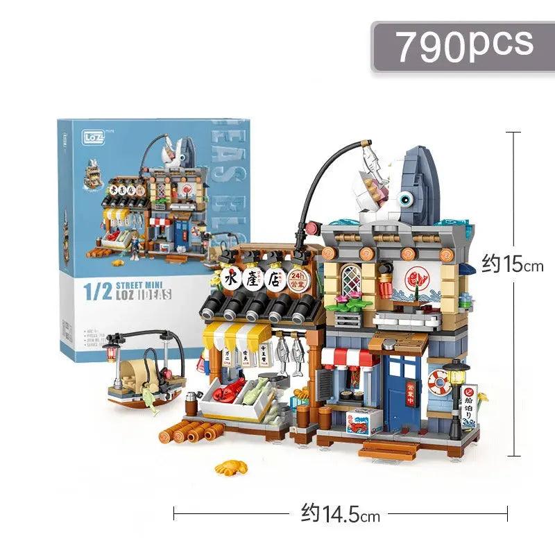  Street View Building Blocks City Shops Creative -  ToylandEU™
