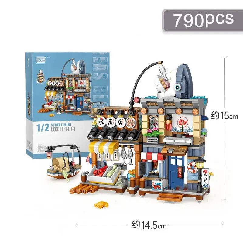  Street View Building Blocks Izakaya Set Educational -  ToylandEU™