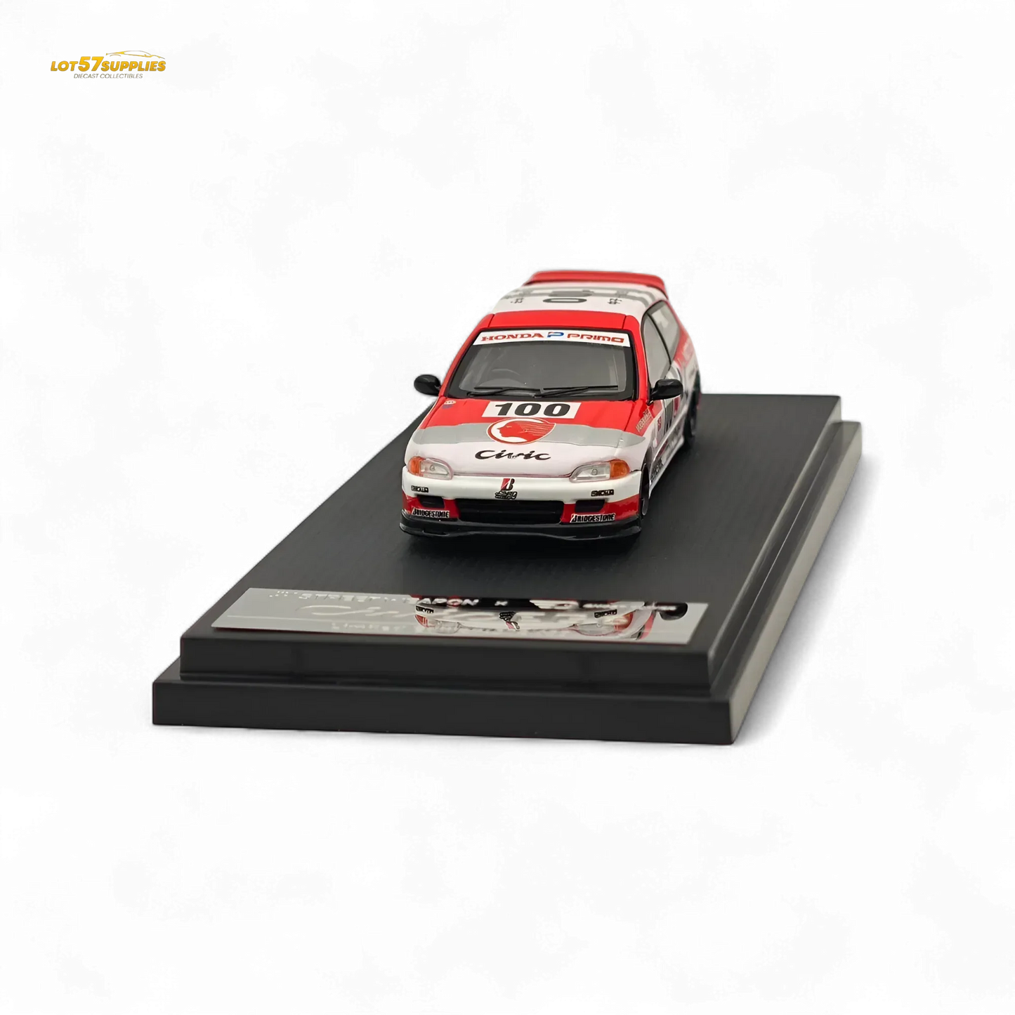 Street Weapon Honda Civic EG6 Idemitsu Street Edition 1:64 - ToylandEU