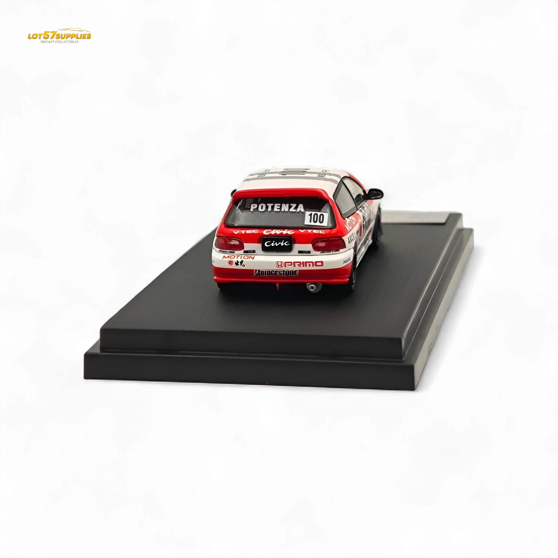Street Weapon Honda Civic EG6 Idemitsu Street Edition 1:64 - ToylandEU