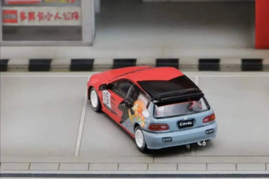  Street Weapon Honda Civic EG6 Sonic livery 1:64 -  ToylandEU™