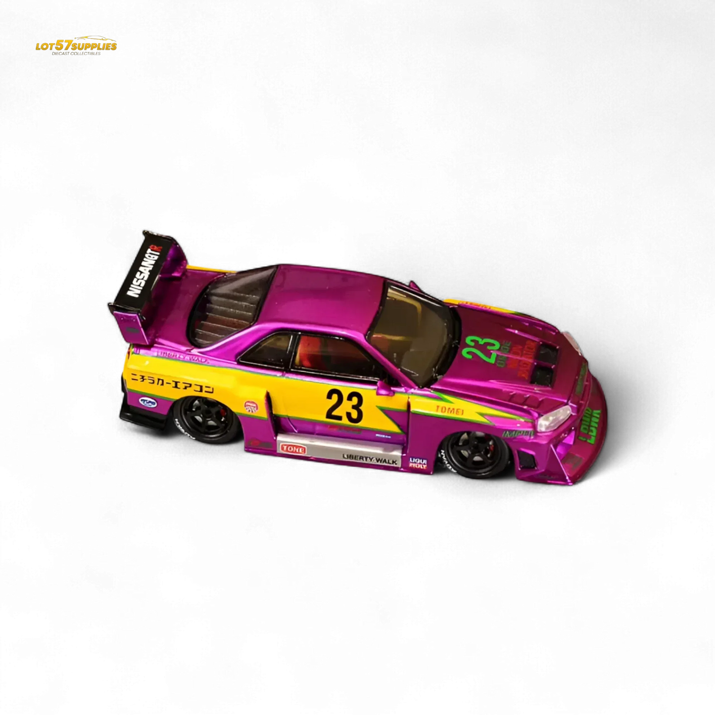 Street Weapon LBWK ER34 Chromed Purple Special Edition 1:64 - ToylandEU
