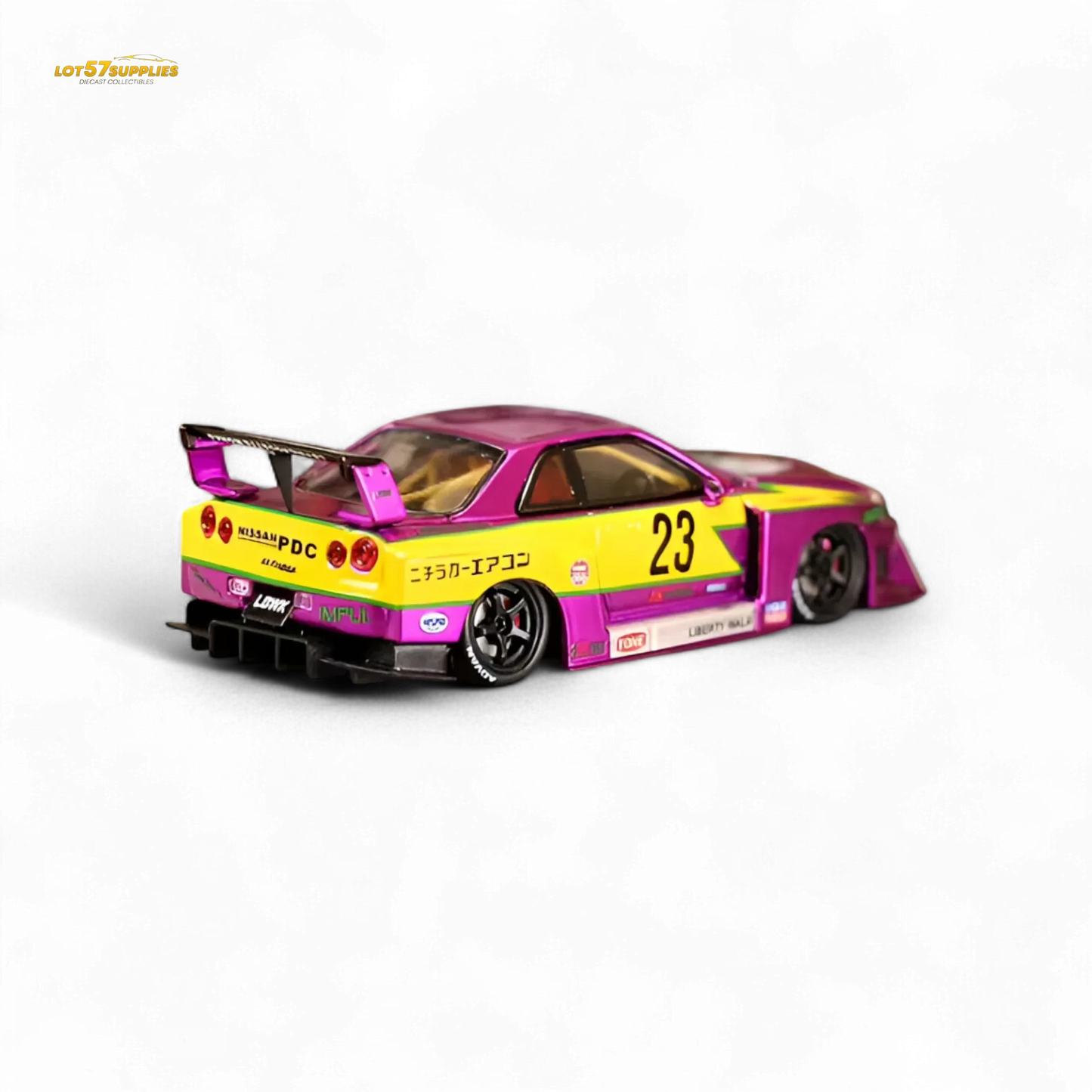Street Weapon LBWK ER34 Chromed Purple Special Edition 1:64 - ToylandEU