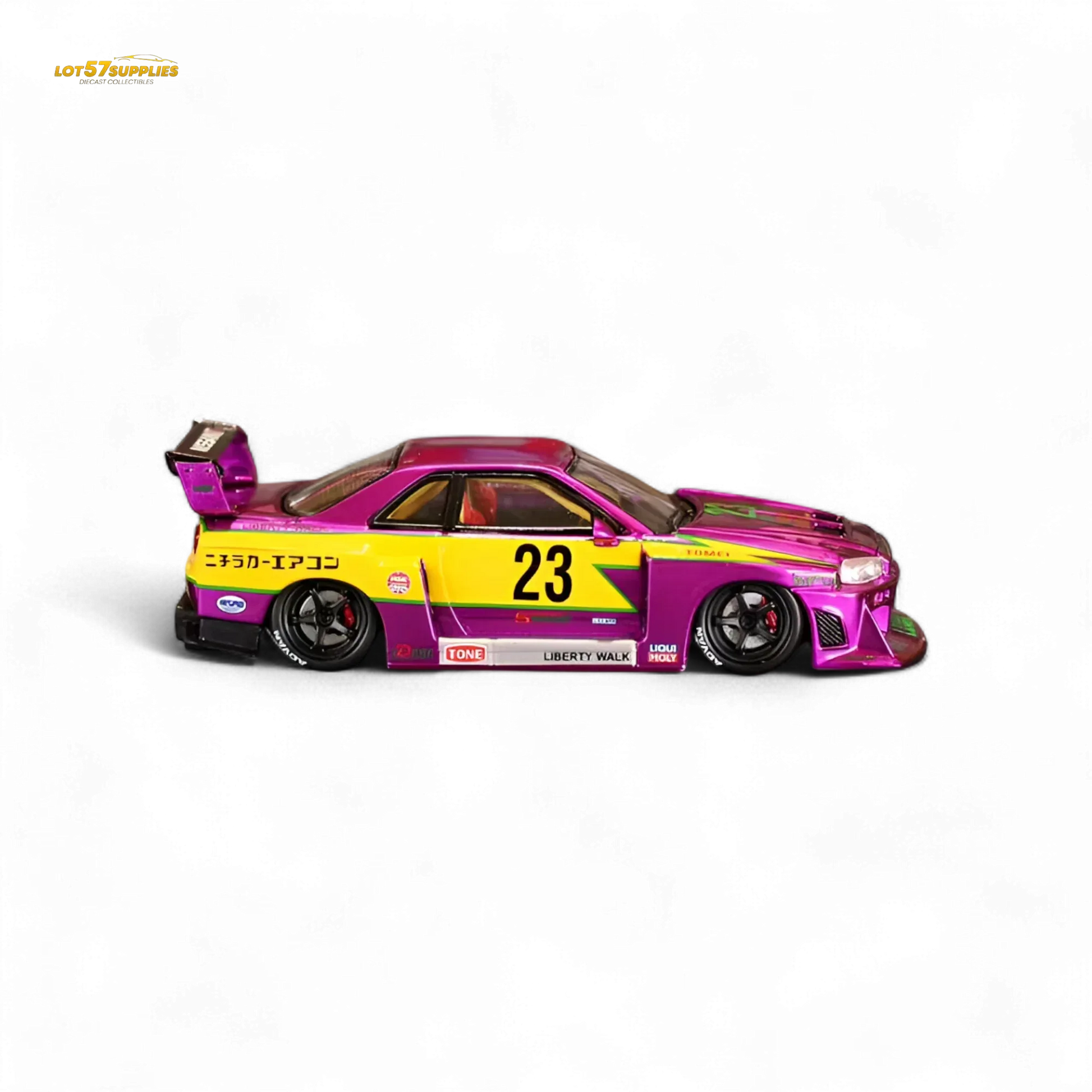 Street Weapon LBWK ER34 Chromed Purple Special Edition 1:64 - ToylandEU