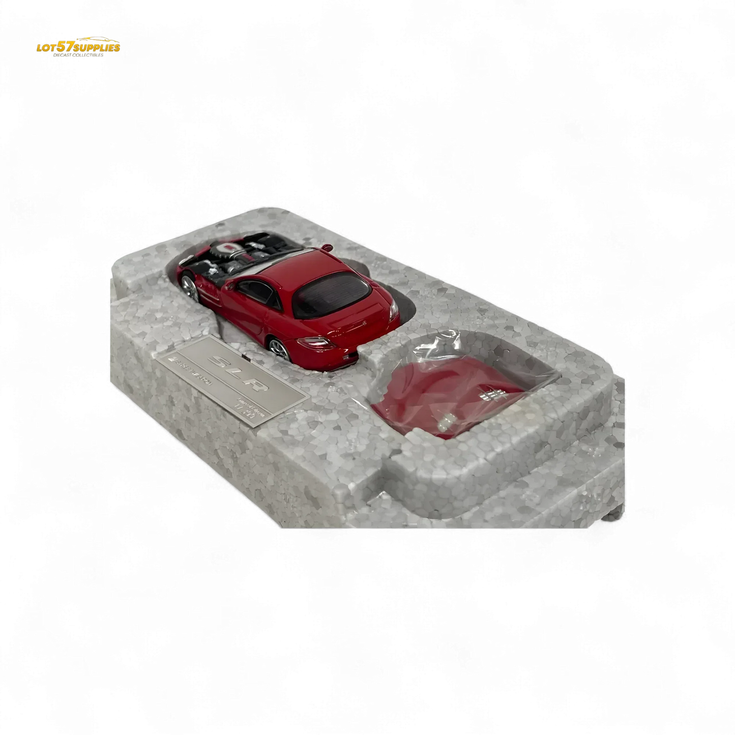 Street Weapon Mercedes Benz McLaren SLR in Red With Detachable Hood 1:64 - ToylandEU