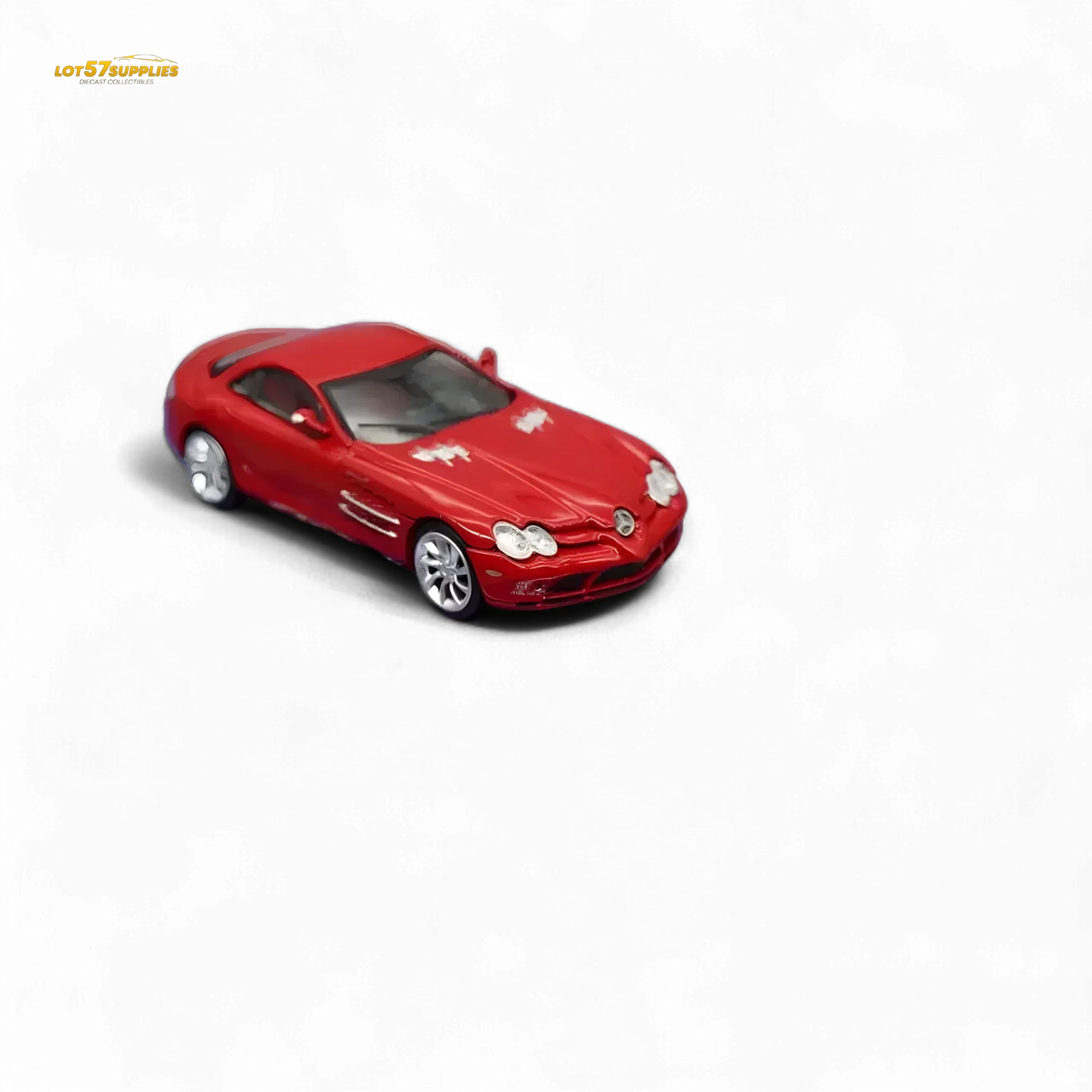 Street Weapon Mercedes Benz McLaren SLR in Red With Detachable Hood 1:64 - ToylandEU