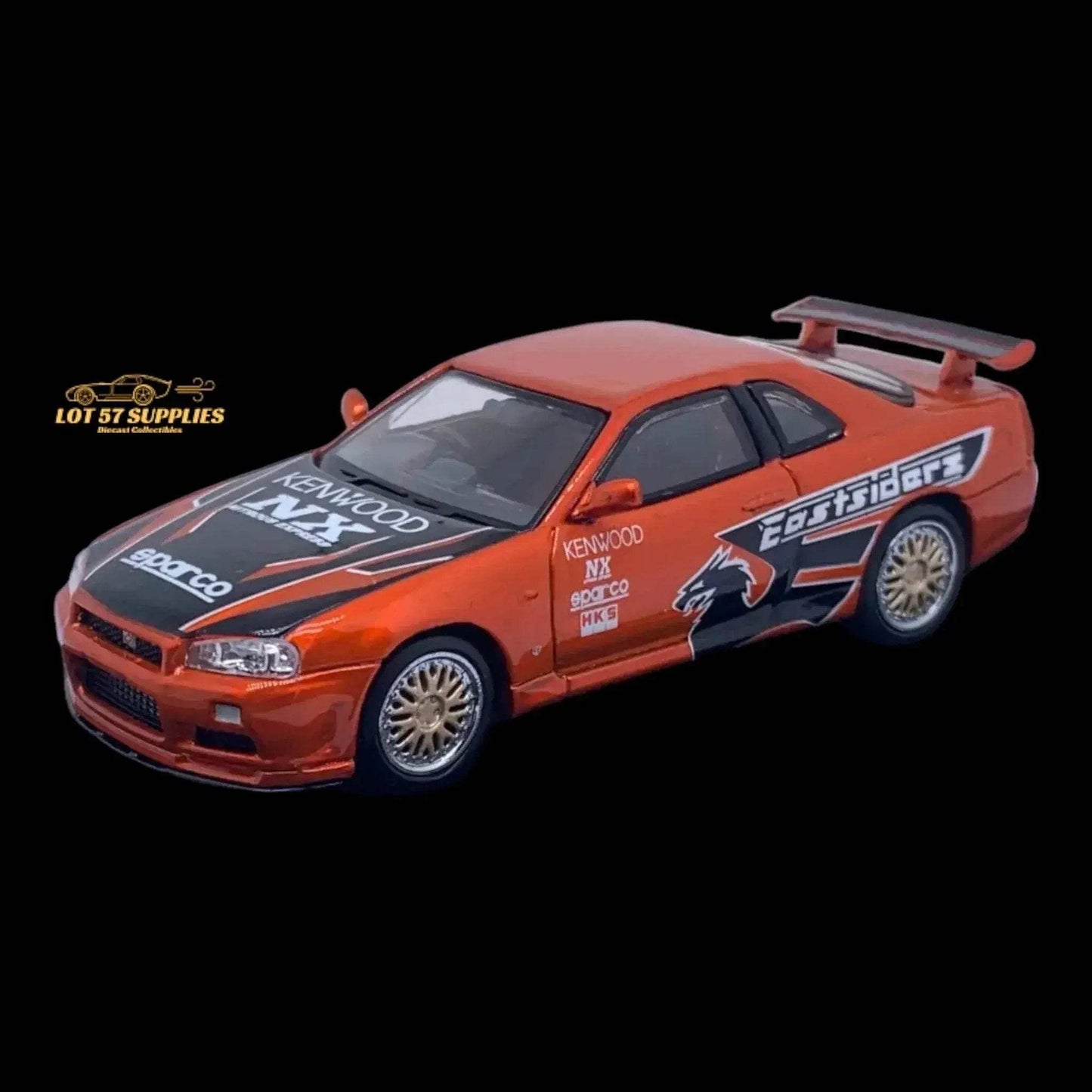 Street Weapon Nissan (R34) GT-R NFS UNDERGROUND 1:64 - ToylandEU