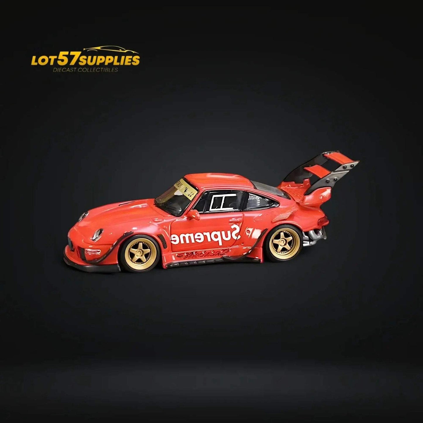 Street Weapon Porsche RWB 993 High Wing Diecast 1:64 Limited - ToylandEU