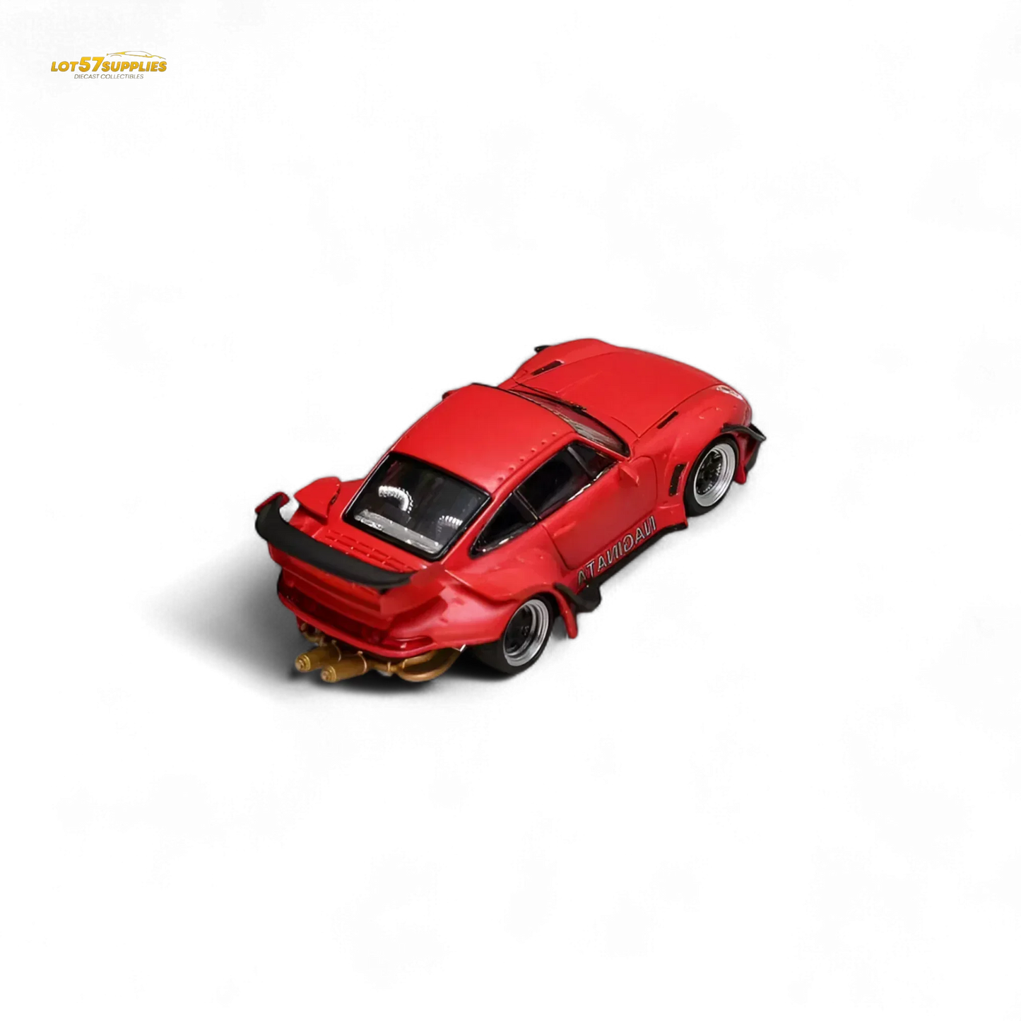 Street Weapon Porsche RWB 993 Naginata Red Livery Diecast - ToylandEU