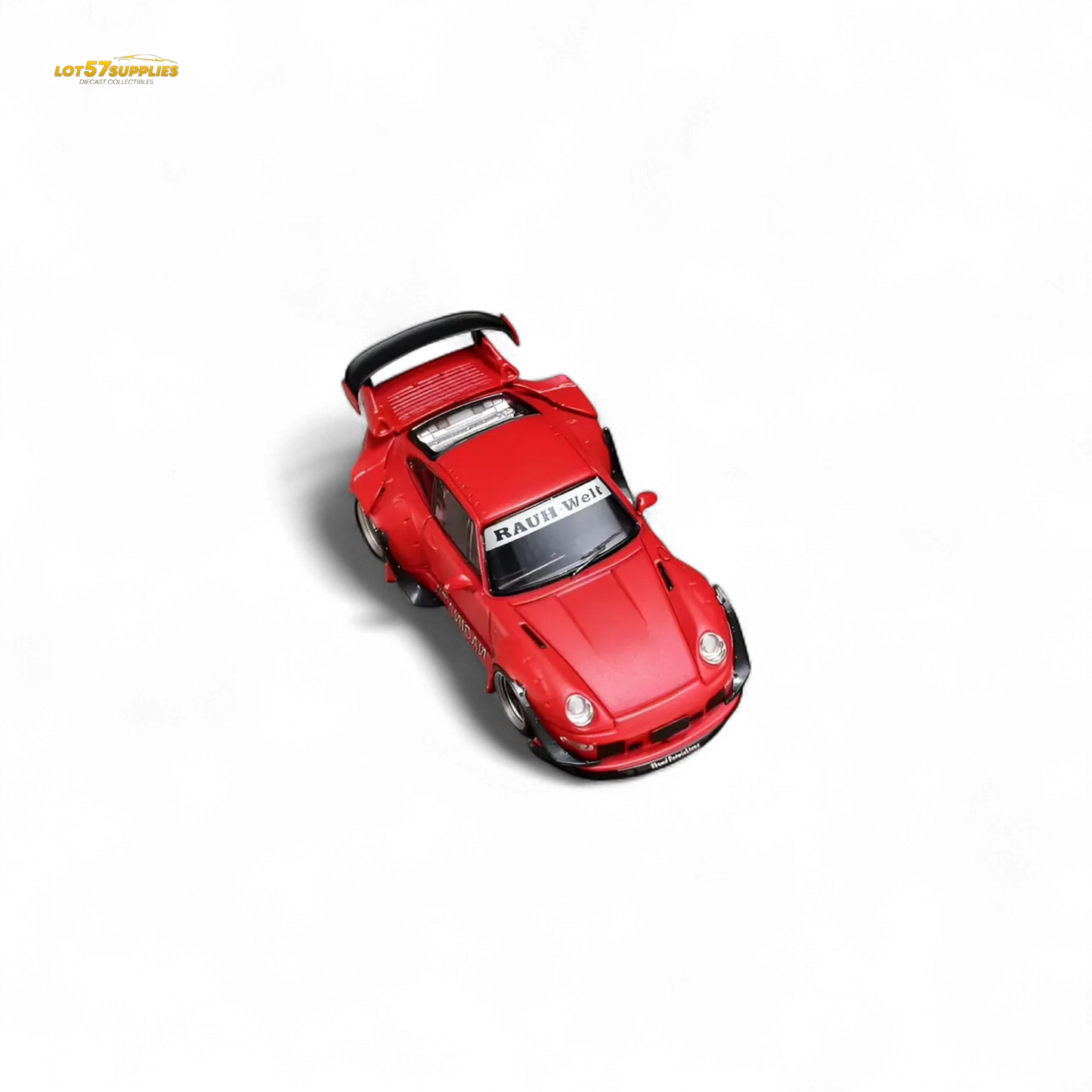 Street Weapon Porsche RWB 993 Naginata Red Livery Diecast - ToylandEU