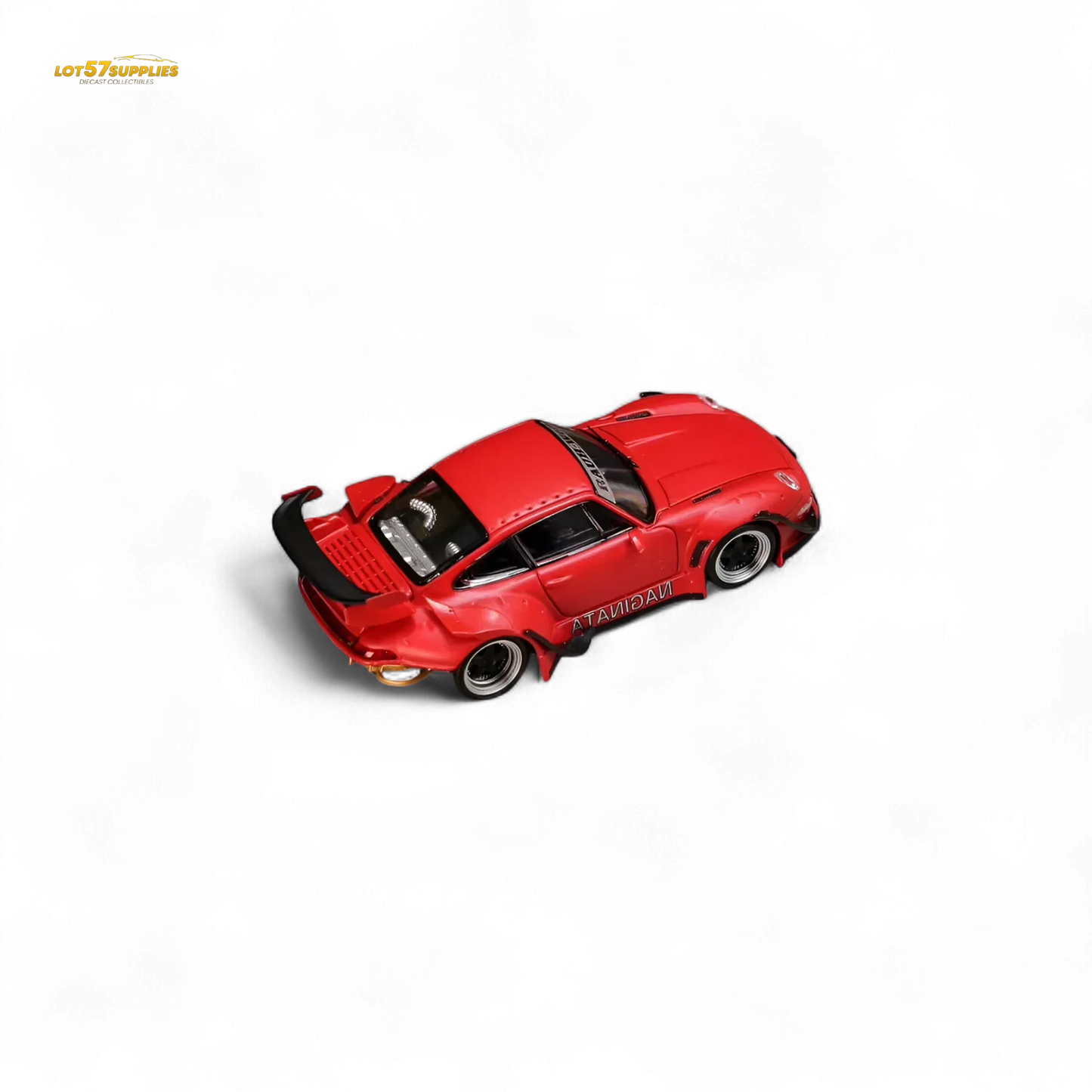 Street Weapon Porsche RWB 993 Naginata Red Livery Diecast - ToylandEU