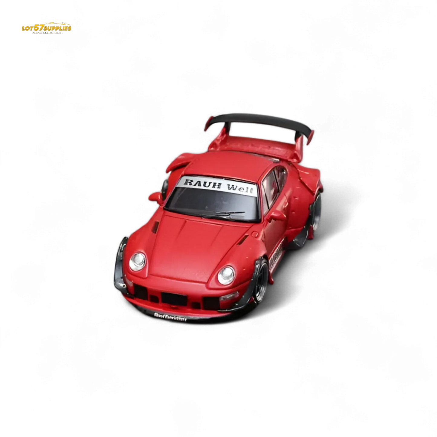 Street Weapon Porsche RWB 993 Naginata Red Livery Diecast - ToylandEU