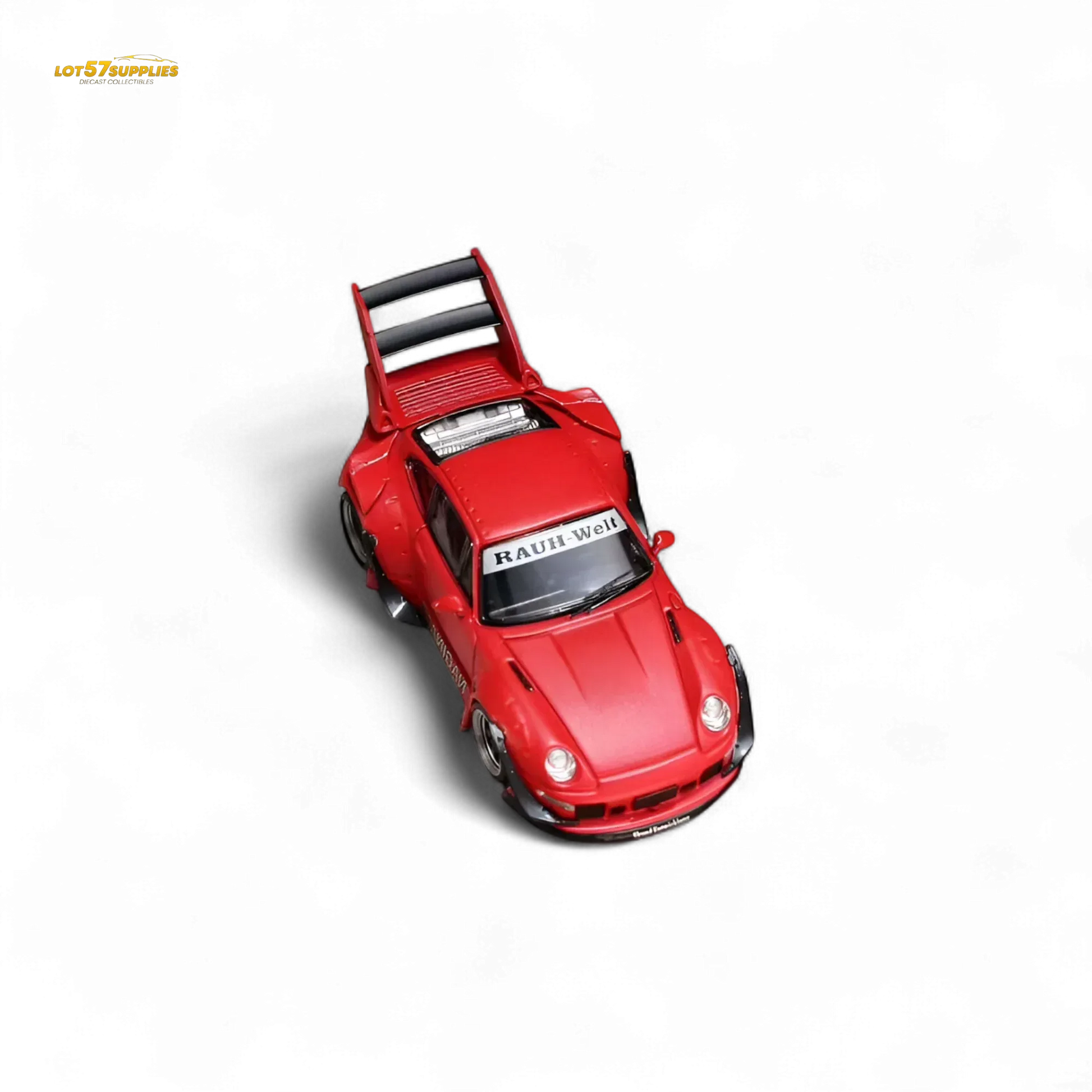 Porsche 993 RWB Diecast 1 64 Naginata Red Livery Preorder - ToylandEU