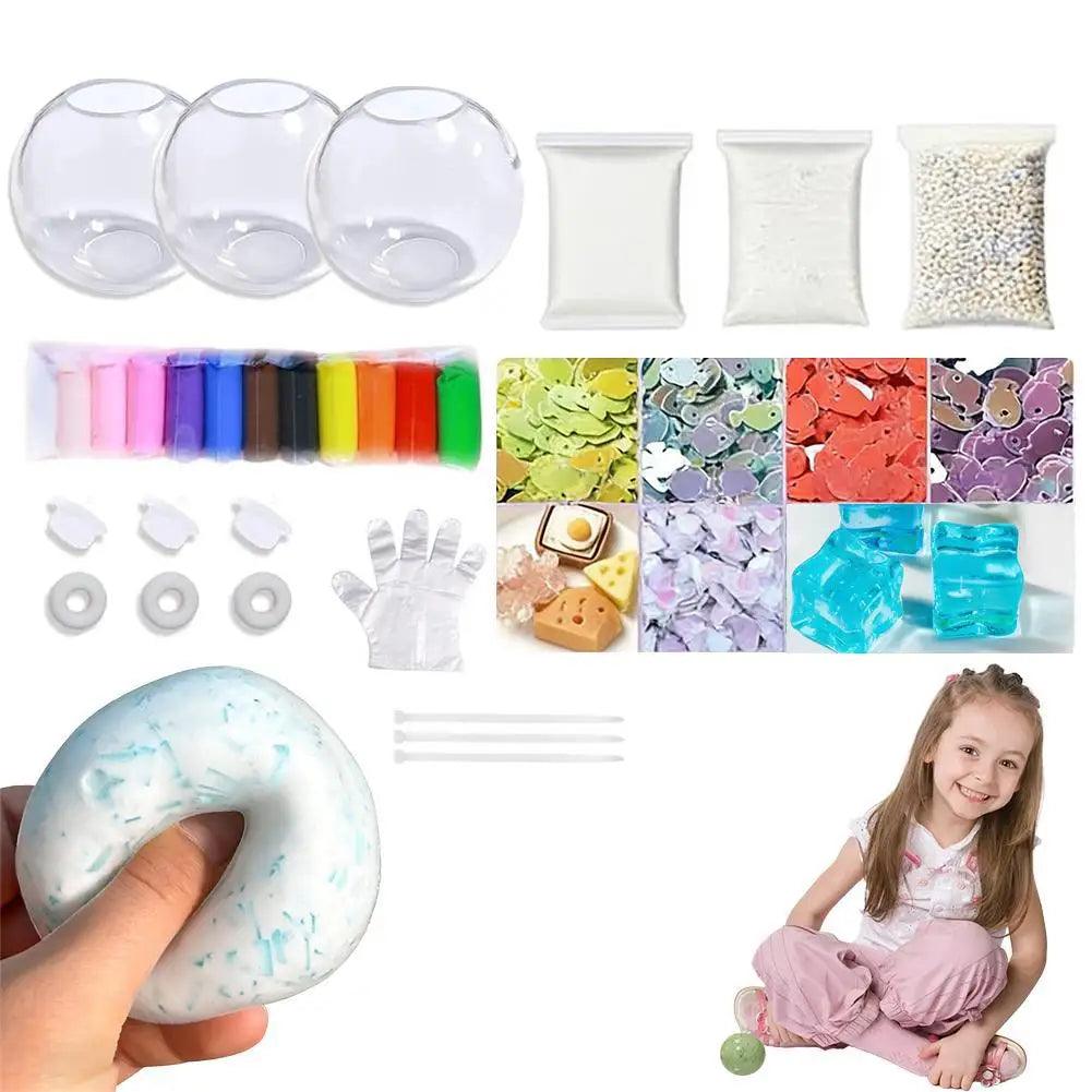  Stress Ball Making Kit | Textured Ball | Toylandeu™ 