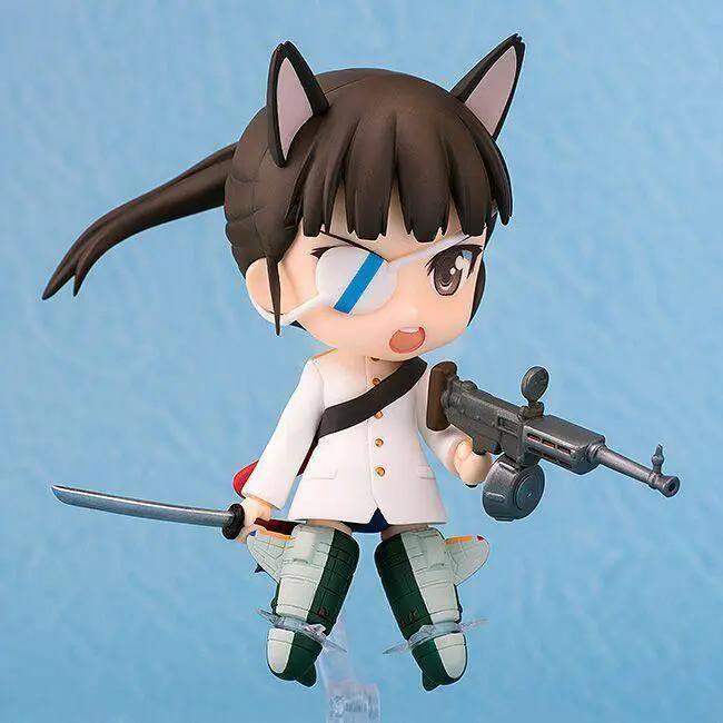 Nendoroid Mio Sakamoto Strike Witches Figure With Reppumaru - ToylandEU