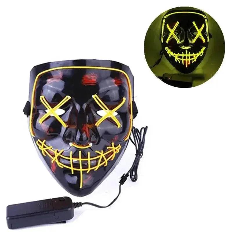  Striking Light Up Halloween Mask 2 Modes Toyland EU -  ToylandEU™