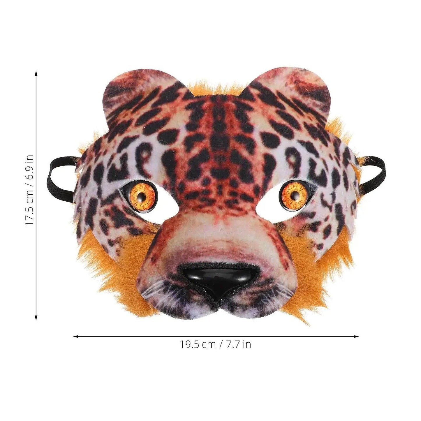  Striking Tiger Mask Half Face Mask 21Cm Toyland EU -  ToylandEU™