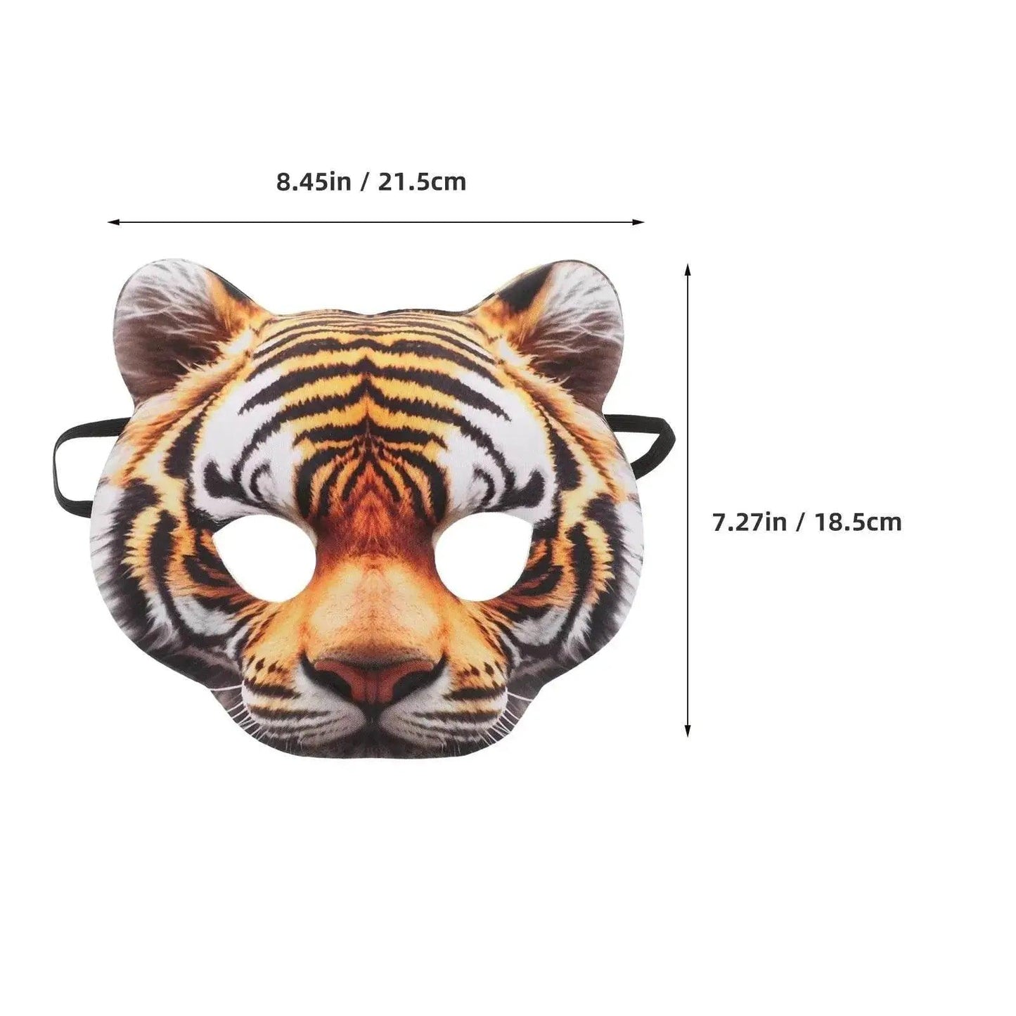  Striking Tiger Mask Half Face Mask 21Cm Toyland EU -  ToylandEU™
