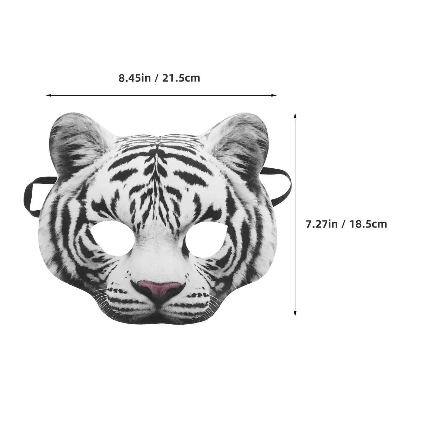  Striking Tiger Mask Half Face Mask 21Cm Toyland EU -  ToylandEU™