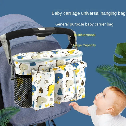 Stroller Hanging Bag Multi-functional Storage Mommy Bag Stroller Out Storage Bag - ToylandEU
