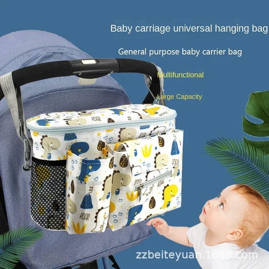 Stroller Hanging Bag Multi-functional Storage Mommy Bag Stroller Out Storage Bag - ToylandEU