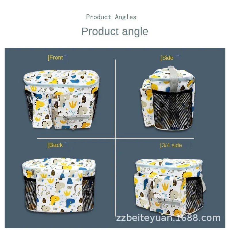 Stroller Hanging Bag Multi-functional Storage Mommy Bag Stroller Out Storage Bag - ToylandEU
