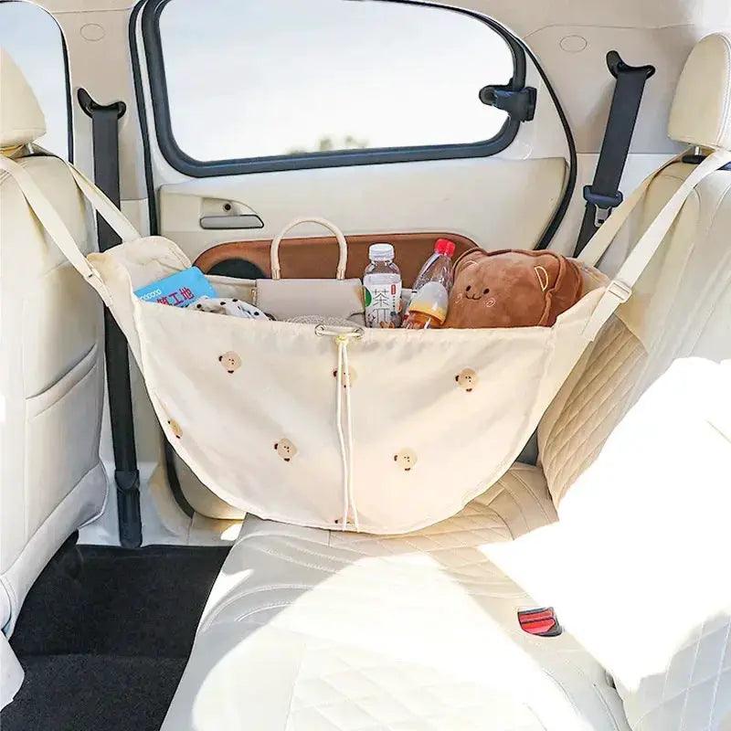  Portable Mommy Bag  Large Capacity Hanging Car Seat Back Storage Bag Stroller Baby Items Organizer String Travel Bag for Mom -  ToylandEU™