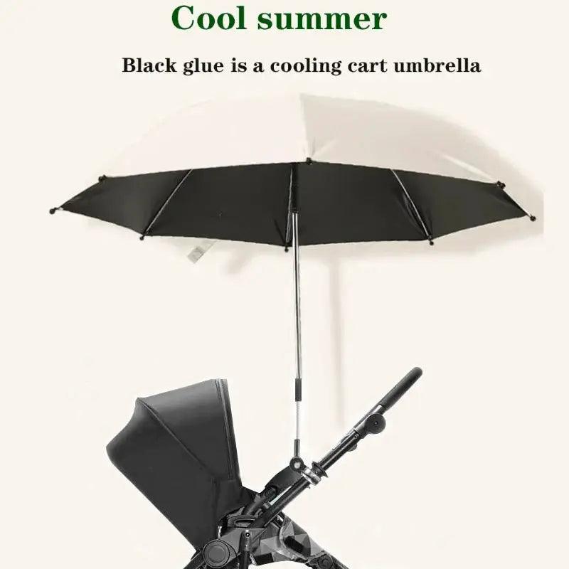  Foldable Baby Stroller Sun Shade UV Protection Umbrella -  ToylandEU™
