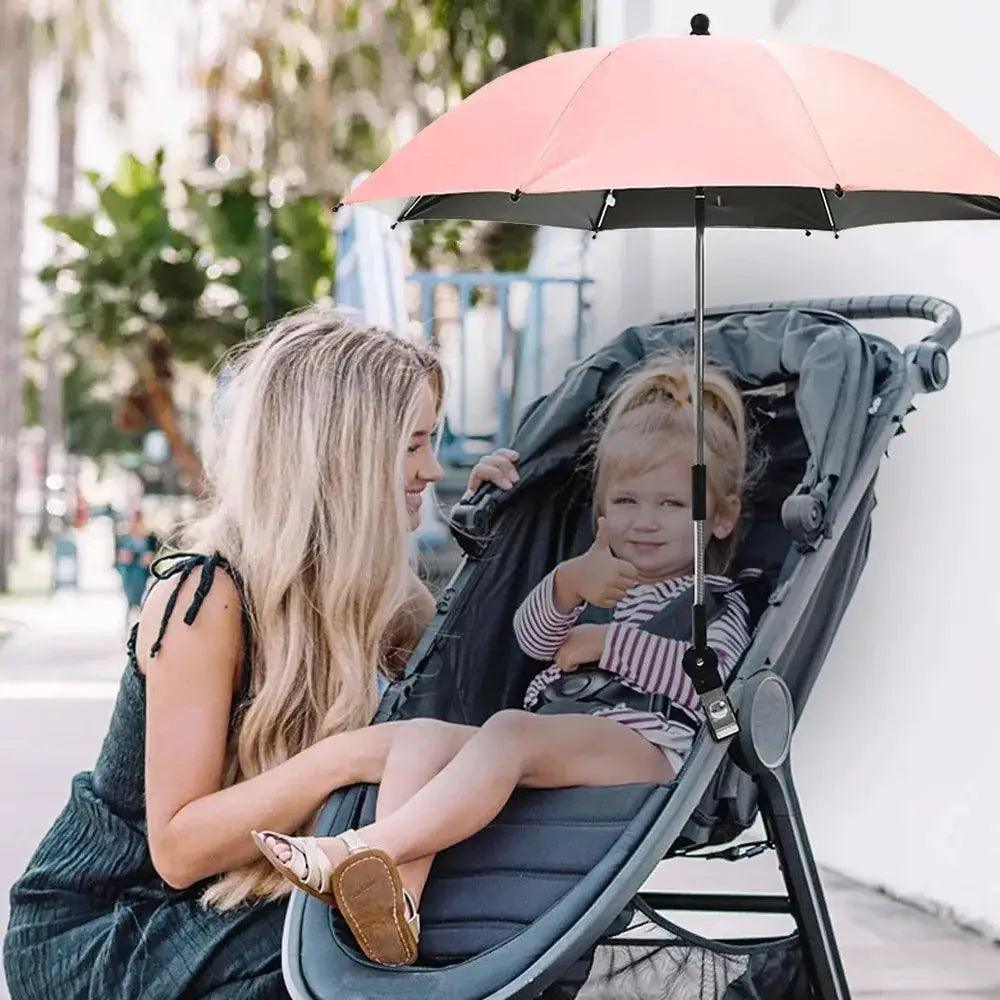  Foldable Baby Stroller Sun Shade UV Protection Umbrella -  ToylandEU™