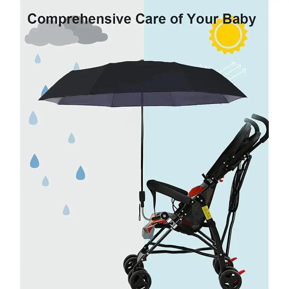  Waterproof Baby Stroller Sun Shade Umbrella With Clip -  ToylandEU™