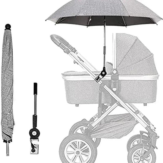  Stroller Umbrella 360 Degree Sunshade UV Protection -  ToylandEU™