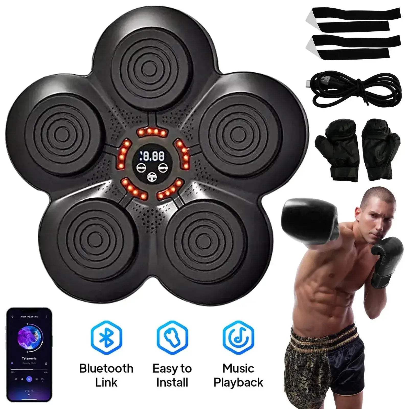  Strong Boxing Trainer Wall Mounted 9 Speed Toyland EU -  ToylandEU™