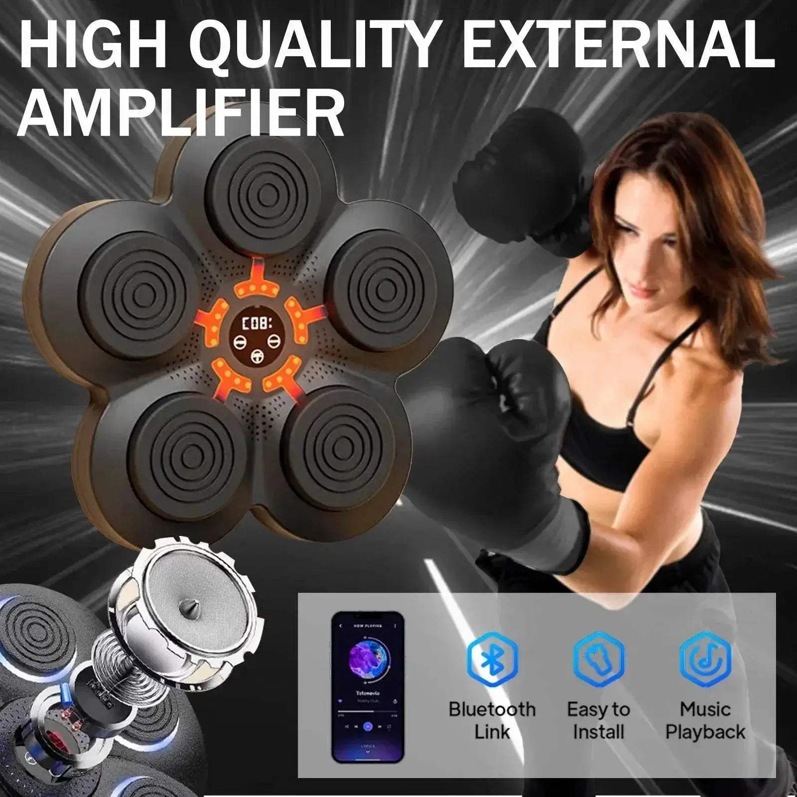  Strong Boxing Trainer Wall Mounted 9 Speed Toyland EU -  ToylandEU™