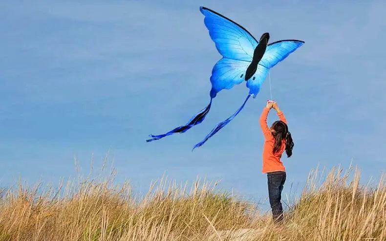  Strong Butterfly With Long Tail Huge 55-Inch Kite for All -  ToylandEU™